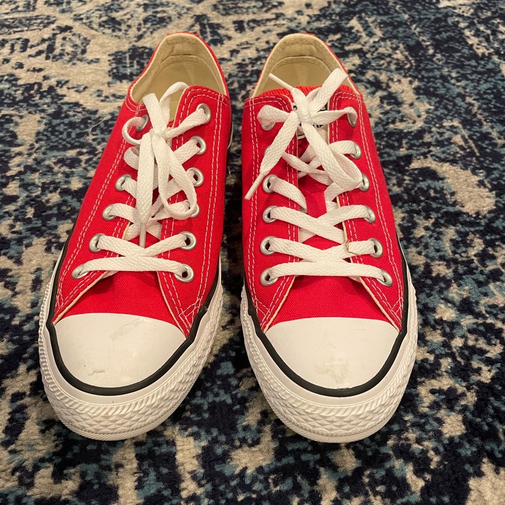 Red Converse Sneakers